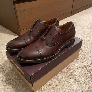 Johnston & Murphy Farris Oxford Shoes 11.5D Brown